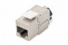 Digitus Moduł Keystone RJ45 (8P8C) kat. 6A STP, LSA, beznarzędziowy