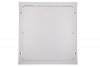 Extralink Szafka wisząca rack 12U 600x600 szara szklane drzwi