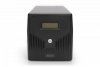 Digitus Zasilacz awaryjny UPS Line-Ineractive LCD, 2000VA/1200W, 2x12V/9Ah, AVR, 4xSCHUKO, USB, RS232, RJ45