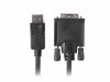 Lanberg Kabel DisplayPort v1.2 DVI-D(24+1) 1.8M czarny                  CA-DPDV-10CU-0018-BK