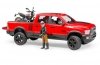 BRUDER Pojazd Dodge RAM 2500 Power wagon z motorem Ducati