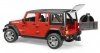 BRUDER Samochód Jeep Wrangler Unlimited Rubocon