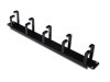 Digitus Organizer kablowy poziomy typu RING 19 1U 40x483x60mm czarny
