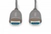 Digitus Kabel połączeniowy hybrydowy AOC HDMI 2.1 Ultra High Speed 8K/60Hz UHD HDMI A/HDMI A M/M 30m Czarny