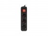 Lanberg Listwa przedłużacz 1,5m 3x230V  PS1-03F-0150-BK
