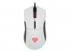 Genesis Mysz Krypton 290 6400DPI podświetlenie RGB Biała