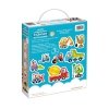 CzuCzu Puzzle progresywne - Pojazdy na budowie