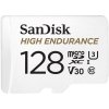 SanDisk Karta microSD High Endurance microSDXC 128GB  monitoring
