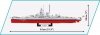 Cobi Klocki Klocki Historical Collection Battleship Gneisenau