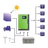 Qoltec Hybrydowy inwenter solarny Off-Grid 5,5kW | 100A | 48V | MPPT |  Sinus