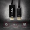AXAGON RVD-HI14C2 Adapter aktywny DisplayPort -> HDMI 1.4, 4K/30Hz, kabel 1,8m