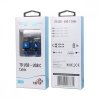 TB Kabel USB-USB C 1.5m niebieski sznurek premium