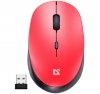Defender Mysz bezprzewodowa silent click AURIS MB-027 800/1200/1600 DPI czerwona