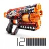 ZURU X-Shot Wyrzutnia Skins Griefer Game Over 12 strzałek