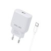 Beline Ładowarka sieciowa 30W GaN USB-C + kabel USB-C, biały