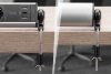 Digitus Listwa zasilająca biurowa 45° 6 gniazd, 2xUSB-A 1xUSB-C (5V/3,4A) możliwość obrotu o 180°, aluminiowa, z zaciskiem na bl