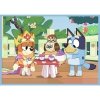 Trefl Puzzle 4w1 Bluey i świat