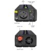 Qoltec Przetwornica napięcia Monolith 600 MS Wave | 12V na 230V |       300/600W | USB