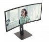 AOC Monitor CU34P3CV 34 cale 100Hz Curved VA HDMI DP RJ45 USB-C