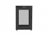 Lanberg Szafa stojąca 19 cali 22U 800x1000 drzwi perforowane LCD (flat pack) V2 czarna