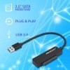 Qoltec Adapter SATA | Przejściówka na dysk SSD HDD 2.5 | USB 3.0 | Super speed 5Gb/s | 2TB