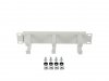 Lanberg Organizer kabli 10 cali z 3 metalowymi uchwytami TYP B szary