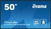 IIYAMA Monitor 50 cali LH5075UHS-B1AG,24/7,VA,ANDROID.11,4K,3xHDMI,DP,RJ45,  2xUSB,2x10W