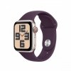 Apple Pasek sportowy w kolorze dojrzałej śliwki do koperty 40 mm - rozmiar S/M