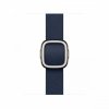 Apple Pasek w kolorze głębinowego błękitu z klamrą nowoczesną do koperty 42 mm - rozmiar S