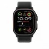 Apple Opaska Trail w kolorze czarnym do koperty 49 mm - rozmiar S/M - elementy z tytanu w kolorze czarnym