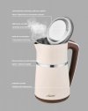 Feel-Maestro Czajnik elektryczny 1,7l  2200W  MR-030-BEIGE