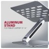 AXAGON STND-LQ Podstawa do laptopów aluminiowa 10-16 cali, regulowane kąty nachylenia