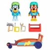Tm Toys Zestaw figurek Bluey Gokart + 2 figurki piesków