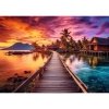 Trefl Puzzle 1000 elementów Rajska wyspa morze palmy