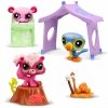 Tm Toys Zestaw 3 figurek Littlest Pet Shop Camping