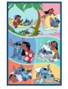 Trefl Puzzle 3x80 elementów Stitch świat