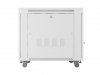 Lanberg Szafa instalacyjna rack stojąca 19 cali 15U 800x1000 drzwi perforowane LCD szara (Flat pack)