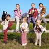Tootiny Koń na kiju Hobby Horse HOPPIHORSE A4 Leopard - biały, maść tarantowata