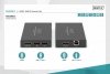 Digitus Przedłużacz / Extender KVM HDMI+USB 150m po kat.5e UTP/IP 1080p FHD 60Hz audio (zestaw)