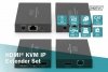 Digitus Przedłużacz / Extender KVM HDMI+USB 150m po kat.5e UTP/IP 1080p FHD 60Hz audio (zestaw)