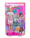 Mattel Lalka Barbie Lekarz Dentystka z pacjentem