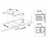 Whirlpool Płyta ceramiczna 2 pola WRD6030B
