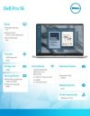 Dell Laptop Dell Pro 16 PC16255/AMD Ryzen AI 7 PRO 350/16GB/512GB SSD/16.0 FHD+/Radeon 860M/FgrPr/FHD/IR Cam/Mic/WLAN+BT/Backlit