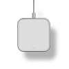ZENS Single Aluminium Wireless Charger - ładowarka bezprzewodowa (10W) (white)