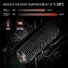 Radiator do dysku M.2 SSD 2280 Axagon CLR-M2XT