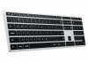 Satechi Slim X3 - klawiatura z układem numerycznym Bluetooth do czterech urządzeń USB-C (silver)
