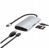 Satechi USB-C Multiport Adapter 8K - adapter USB-C (USB-C, HDMI, 3x USB 3.2 Gen 2 10Gbps, 1x USB 3.2 Gen 1 5Gbps, czytnik kart S