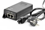 Zasilacz/Adapter PoE+ DIGITUS 802.3at max. 55V 30W Gigabit aktywny