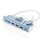 Satechi USB-C Clamp Hub for 24 iMac - Hub do iMac M1 2021 24 oraz 27 Studio Display 2022 USB-C (USB-C, 3x USB-