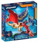 Playmobil Zestaw z figurkami Dragons: The Nine Realms - Wu & Wei i Jun 71080